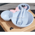 Vete Straw Mickey Mouse Shape Dinnerware